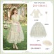 With Puji Letters and Poems-Breeze on Roses Blouse Skirt Underbust JSK OP and Sets(Pre-Order/Full Payment Without Shipping)